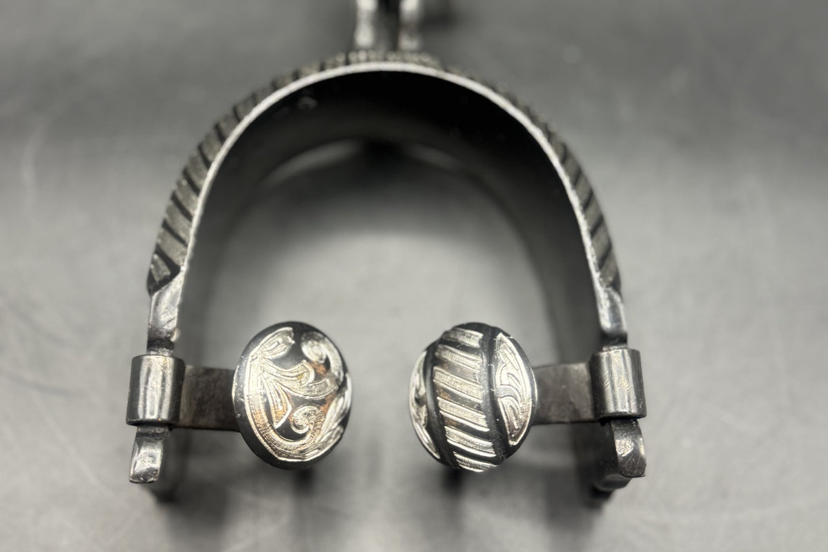 Handcrafted Mexican Charro Spurs - Stainless Steel | Eclipse