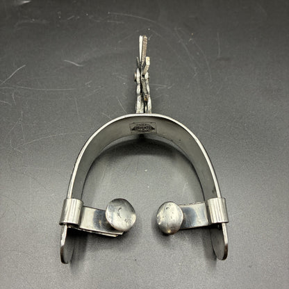 Handcrafted Mexican Charro Spurs - Stainless Steel | Espolón II