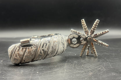 Handcrafted Mexican Charro Spurs - Stainless Steel | Cascabel