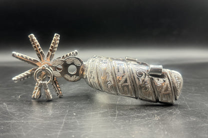 Handcrafted Mexican Charro Spurs - Stainless Steel | Cascabel
