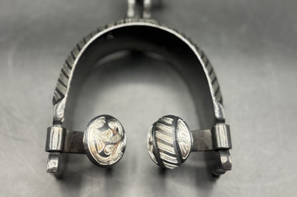 Handcrafted Mexican Charro Spurs - Stainless Steel | Eclipse