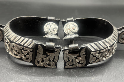 Handcrafted Mexican Charro Spurs - Stainless Steel | Eclipse