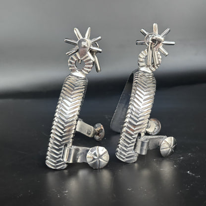 Espuelas Charras Mexicanas - 100% Acero | Grecas