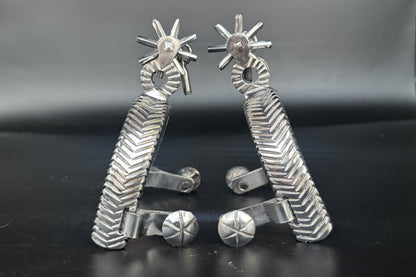 Espuelas Charras Mexicanas - 100% Acero | Grecas