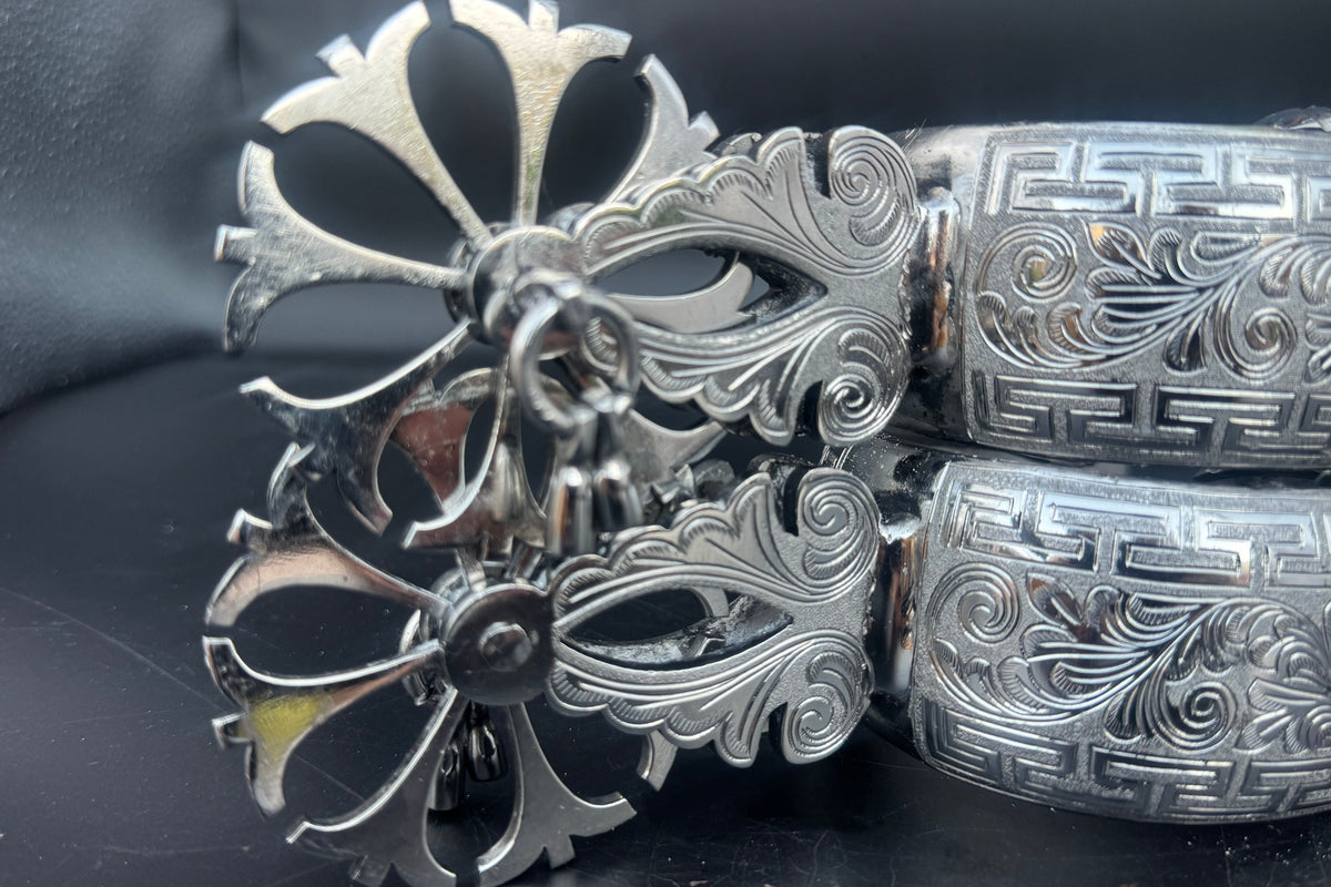 Espuelas Charras Mexicanas - 100% Acero | Espolón Real