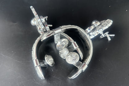 Handcrafted Mexican Charro Spurs - Stainless Steel | Espolón Real