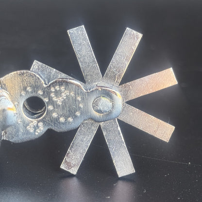 Handcrafted Mexican Charro Spurs - Stainless Steel | Legado