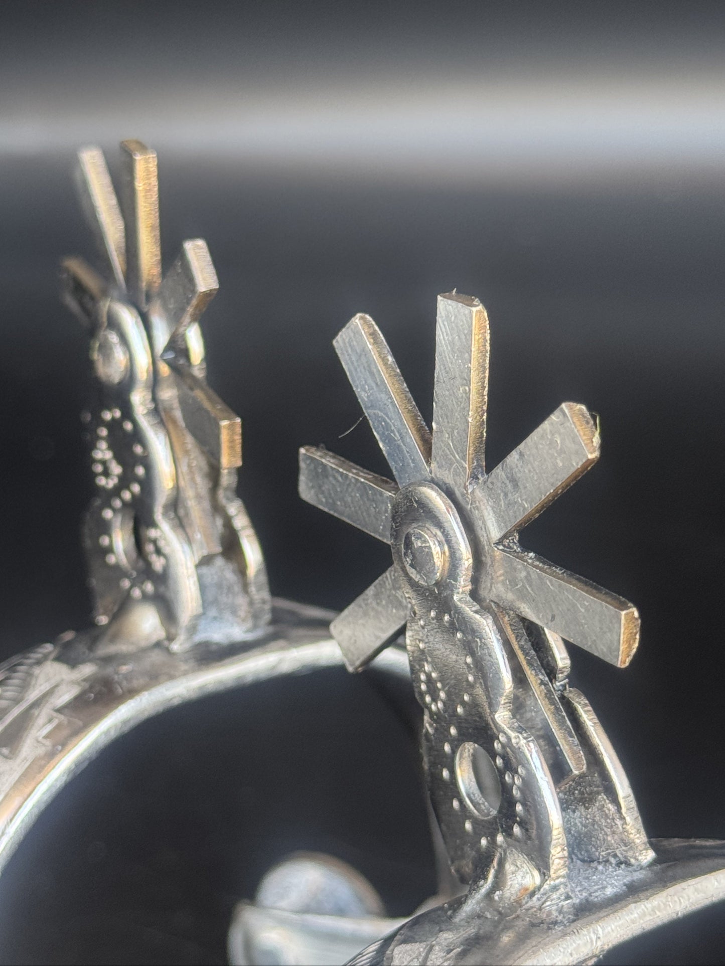 Handcrafted Mexican Charro Spurs - Stainless Steel | Legado