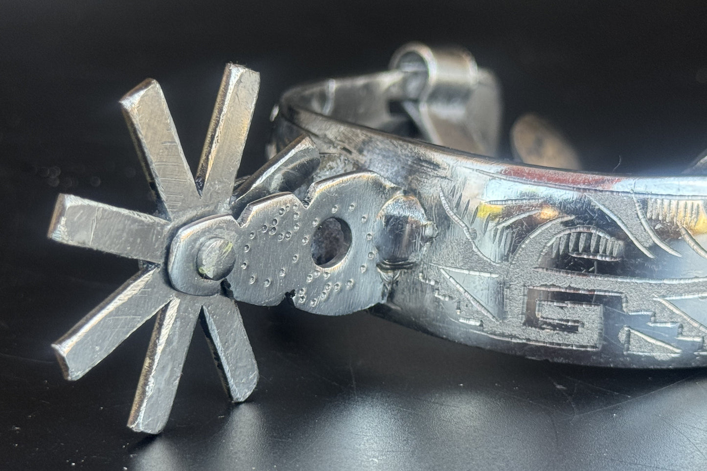 Handcrafted Mexican Charro Spurs - Stainless Steel | Legado
