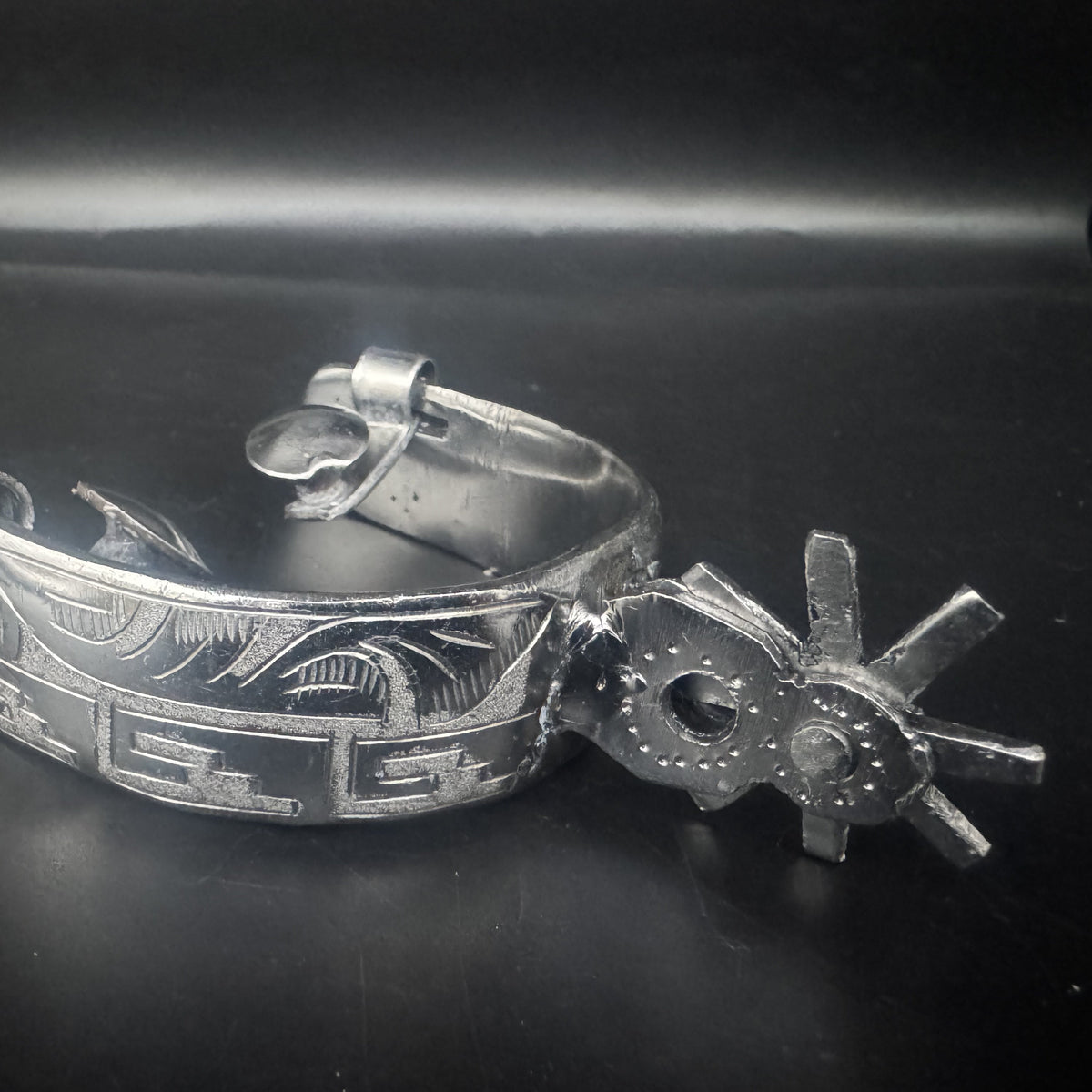 Handcrafted Mexican Charro Spurs - Stainless Steel | Grecas