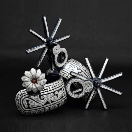 Plateadas | Mexican Charro Spurs