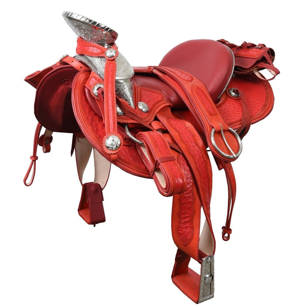 
            
                Load image into Gallery viewer, Montura Charra TM-WD1046 Mexican Saddle
            
        