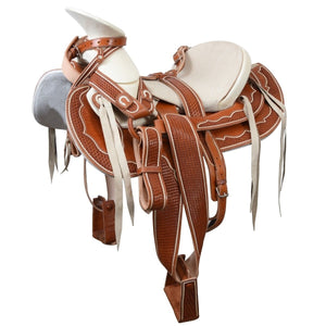 
            
                Load image into Gallery viewer, Mexican Horse Saddle - Montura Charra
            
        